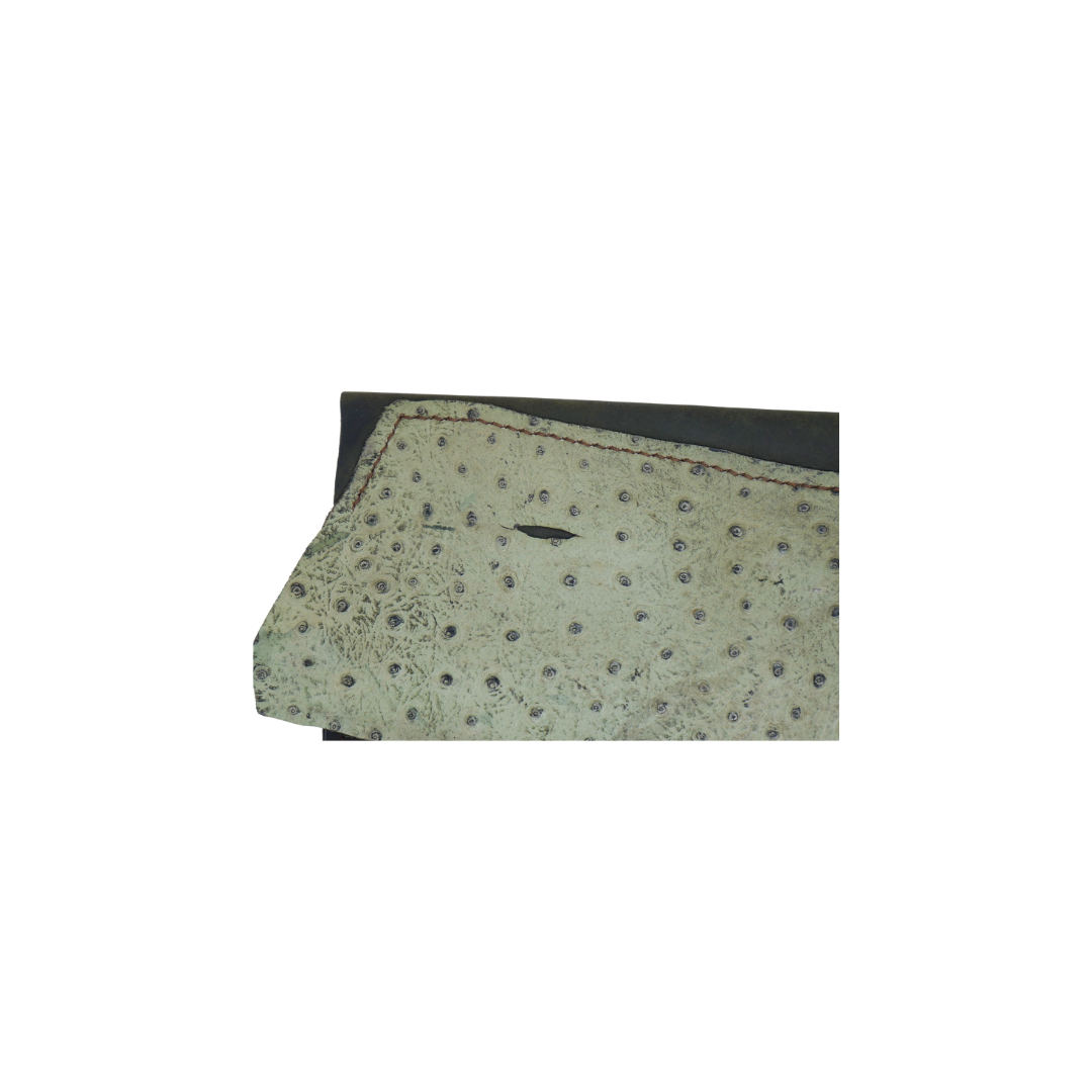 WL24 Ostrich Pattern-Green 02 Clutch