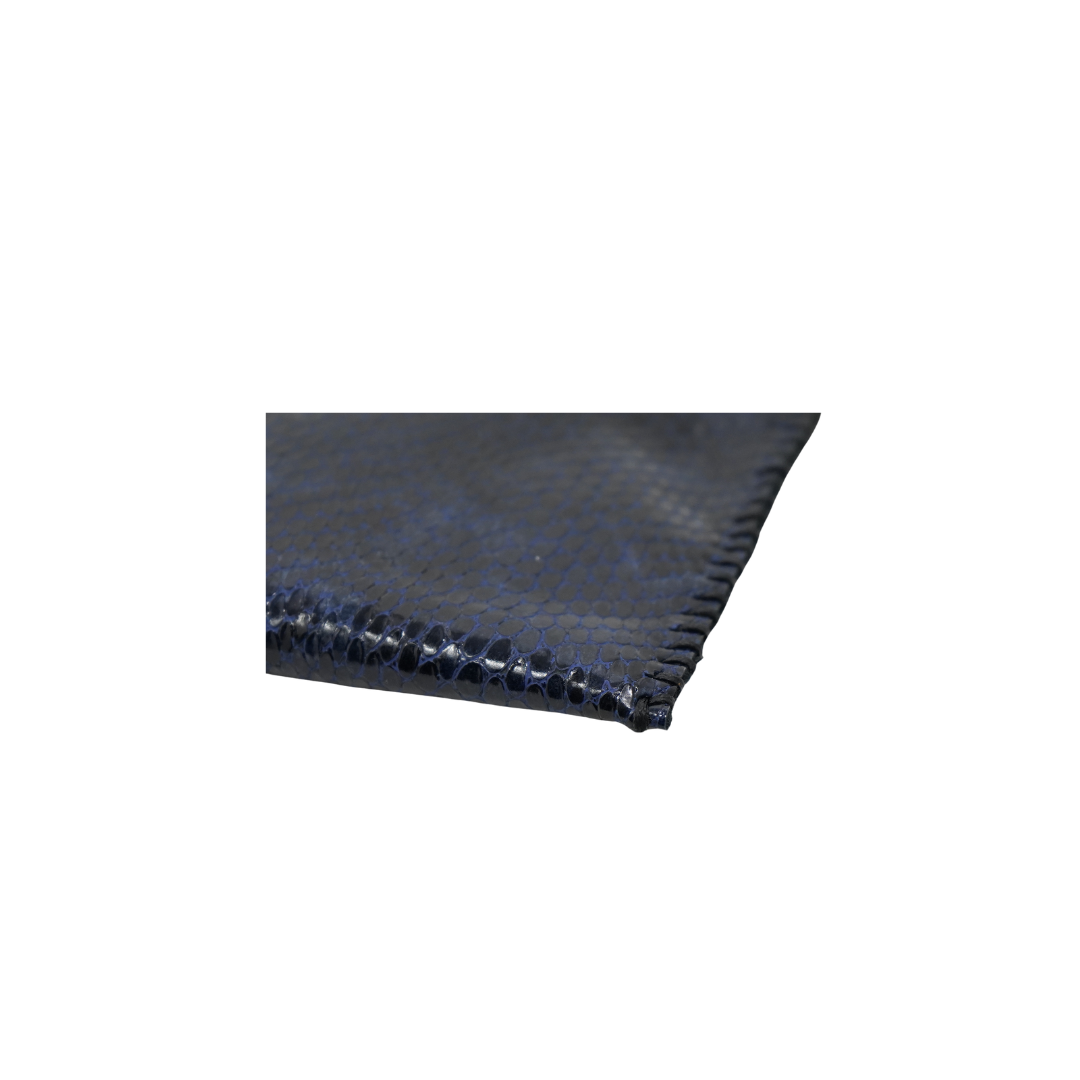 zWL24 Snake Pattern-Blue 01 Clutch - Only Available Off-Line in Roma Store