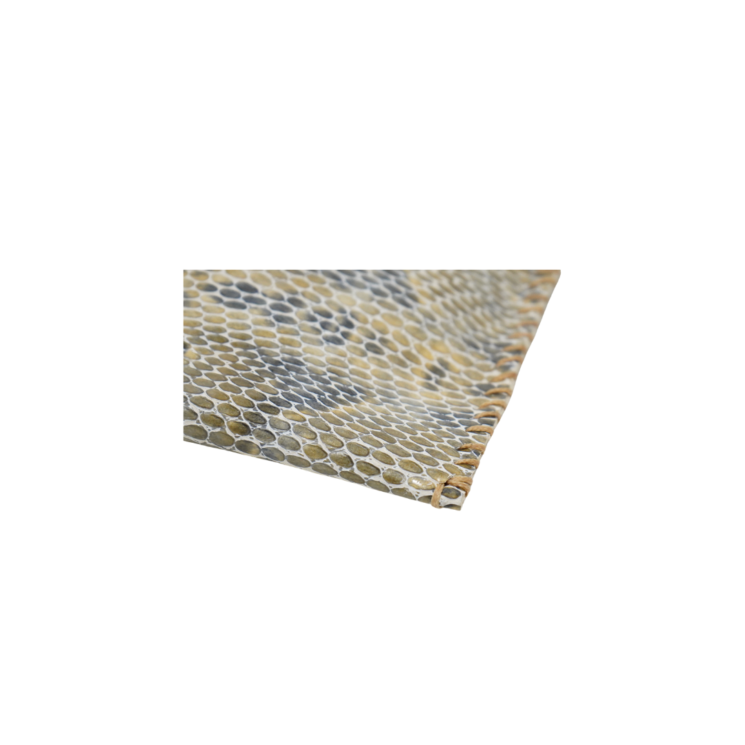 WL24 Snake Pattern-Beige Black 03 Clutch