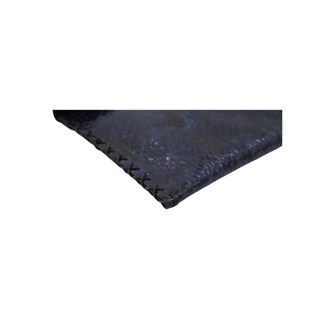 zWL24 Snake Pattern-Blue 02 Clutch - Only Available Off-Line in Roma Store