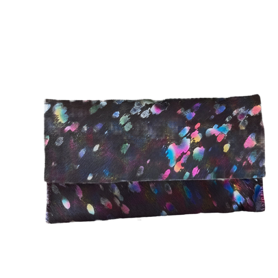 zSL25 Cowhide-Multicolor 02 Clutch - Only Available Off-Line in Roma Store