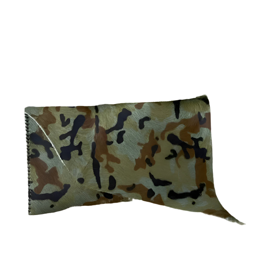 zSL25 Cowhide-Green 03 Clutch - Only Available Off-Line in Roma Store