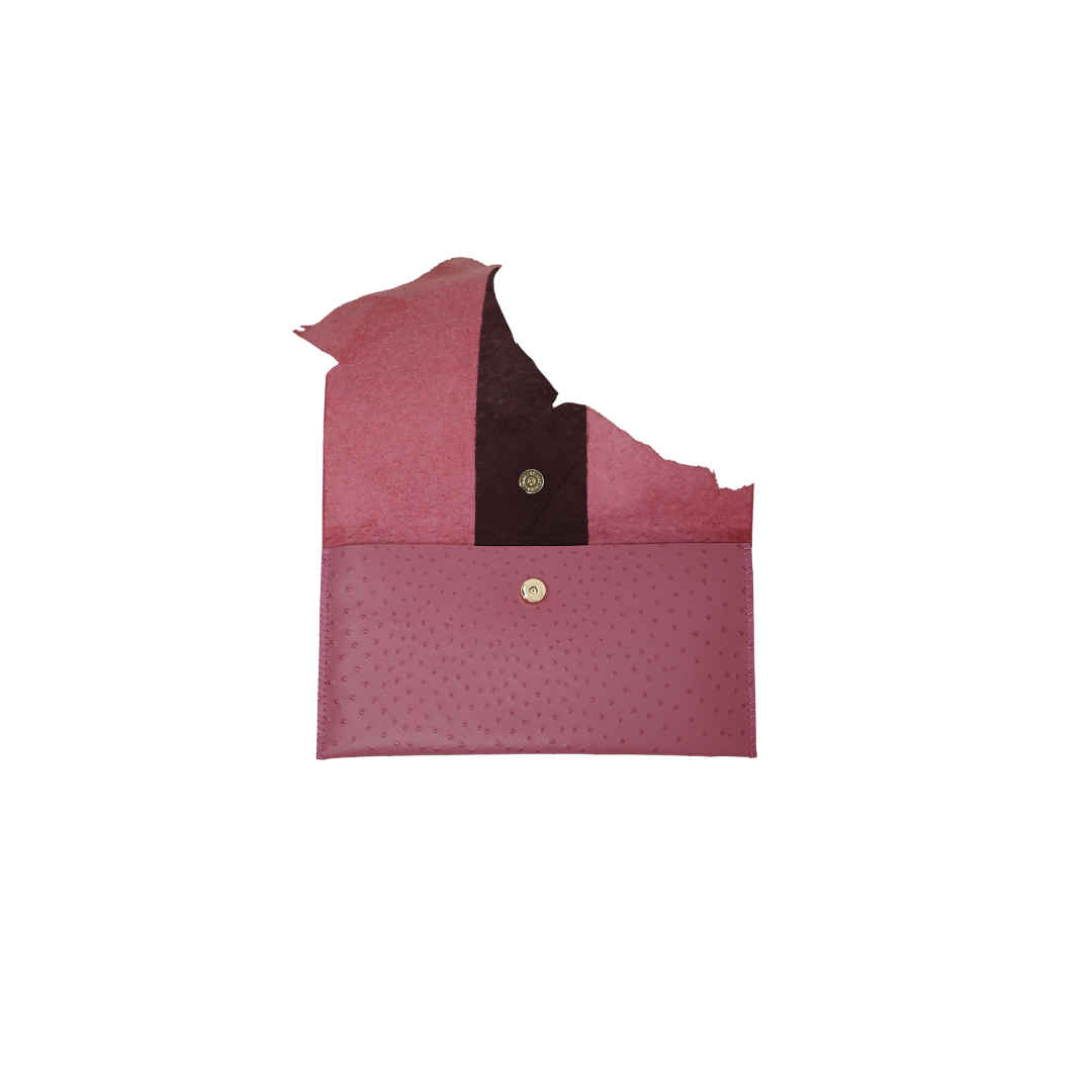 WL24 Ostrich Pink 01 Clutch