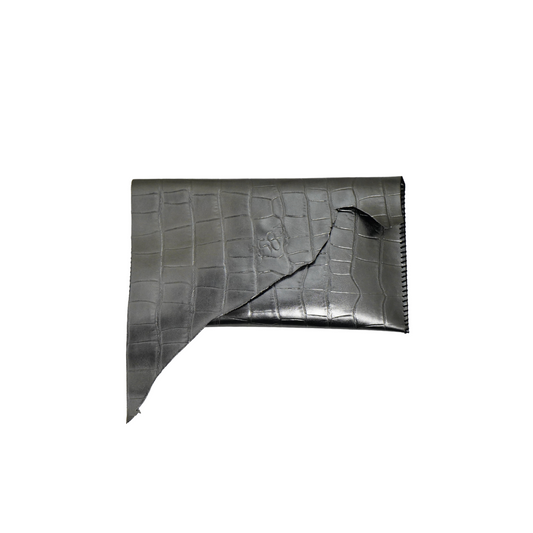 WL24 Crocodile Pattern-Silver 03 Clutch