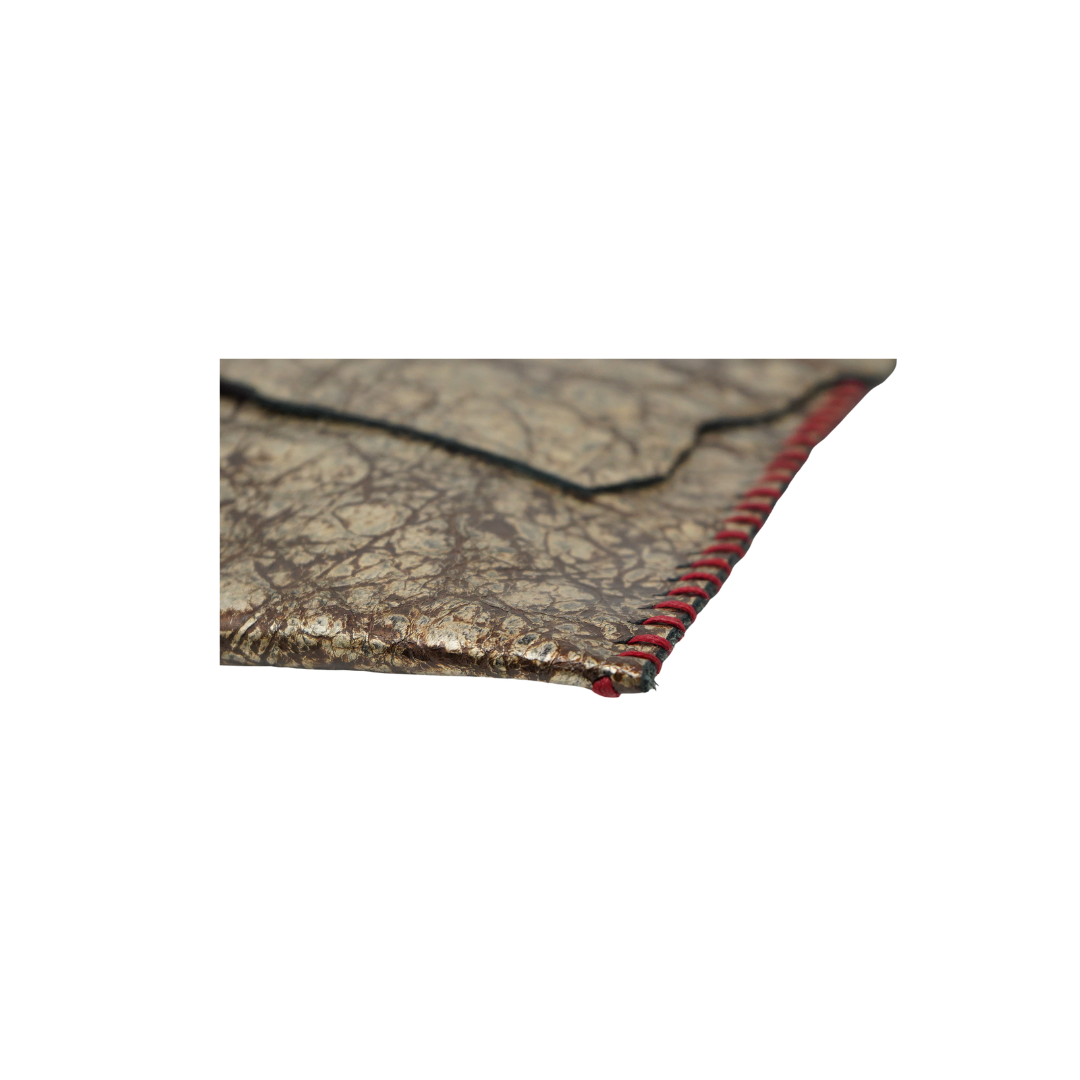 zWL24 Cowhide-Gold Brown 02 Clutch - Only Available Off-Line in Roma Store