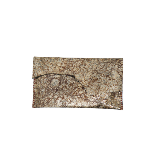 zWL24 Cowhide-Gold Brown 04 Clutch - Only Available Off-Line in Roma Store