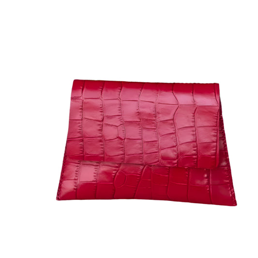 SL25 Crocodile Red 04 Clutch