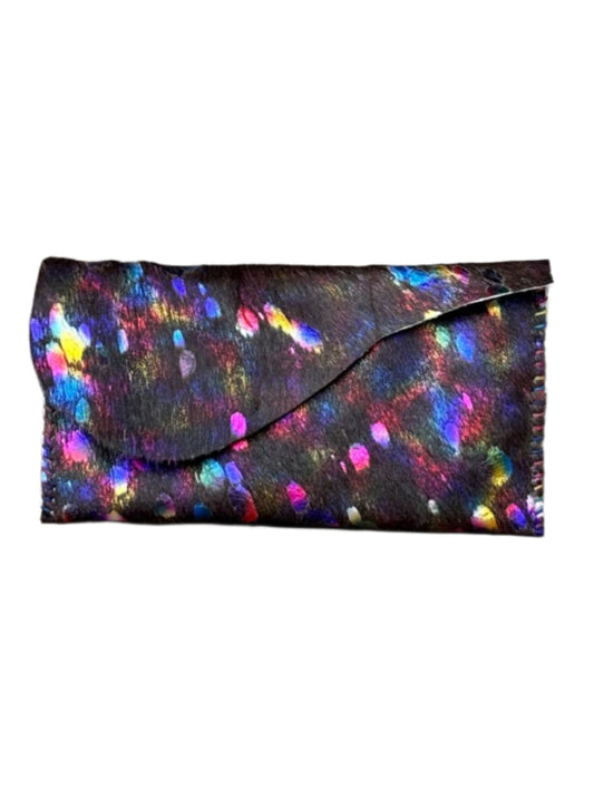 zSL25 Cowhide-Multicolor 04 Clutch - Only Available Off-Line in Roma Store