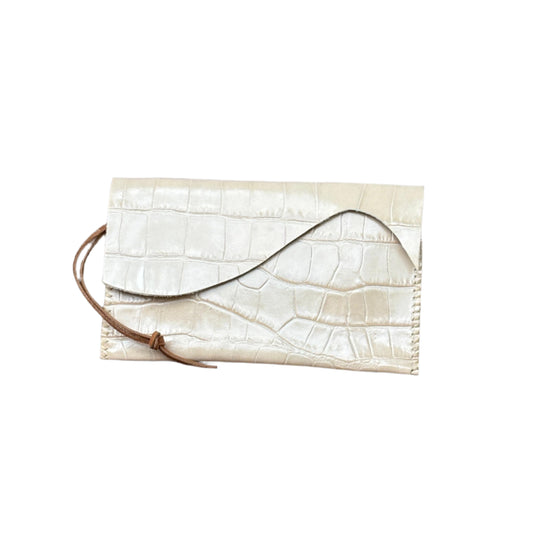 WL24 Crocodile Pattern-Beige 06 Clutch