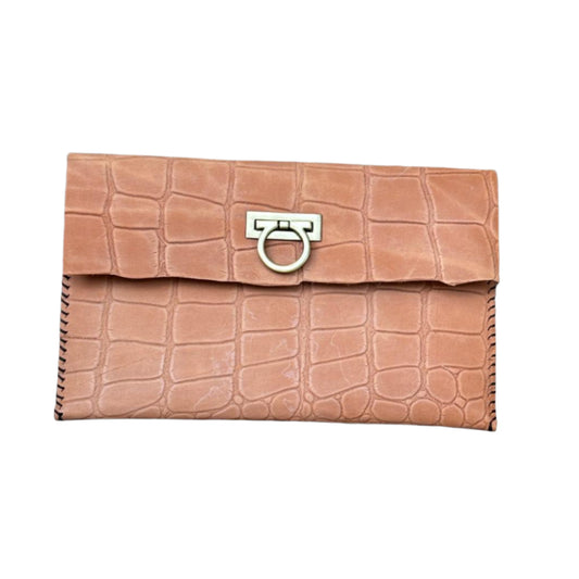 WL24 Crocodile Pattern-Natural 05 Clutch