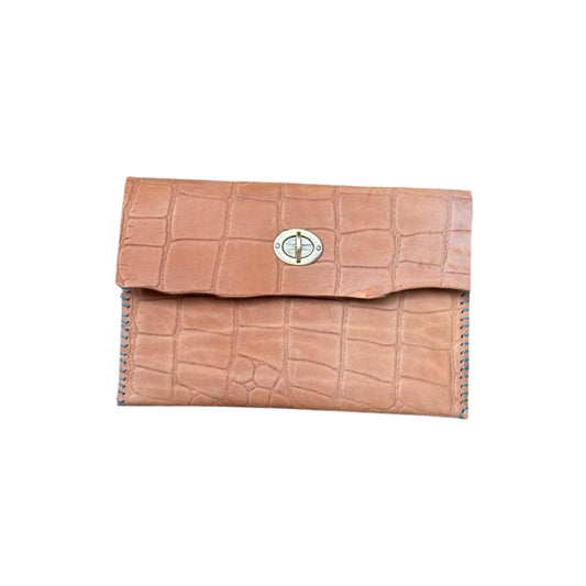 WL24 Crocodile Pattern-Natural 03 Clutch