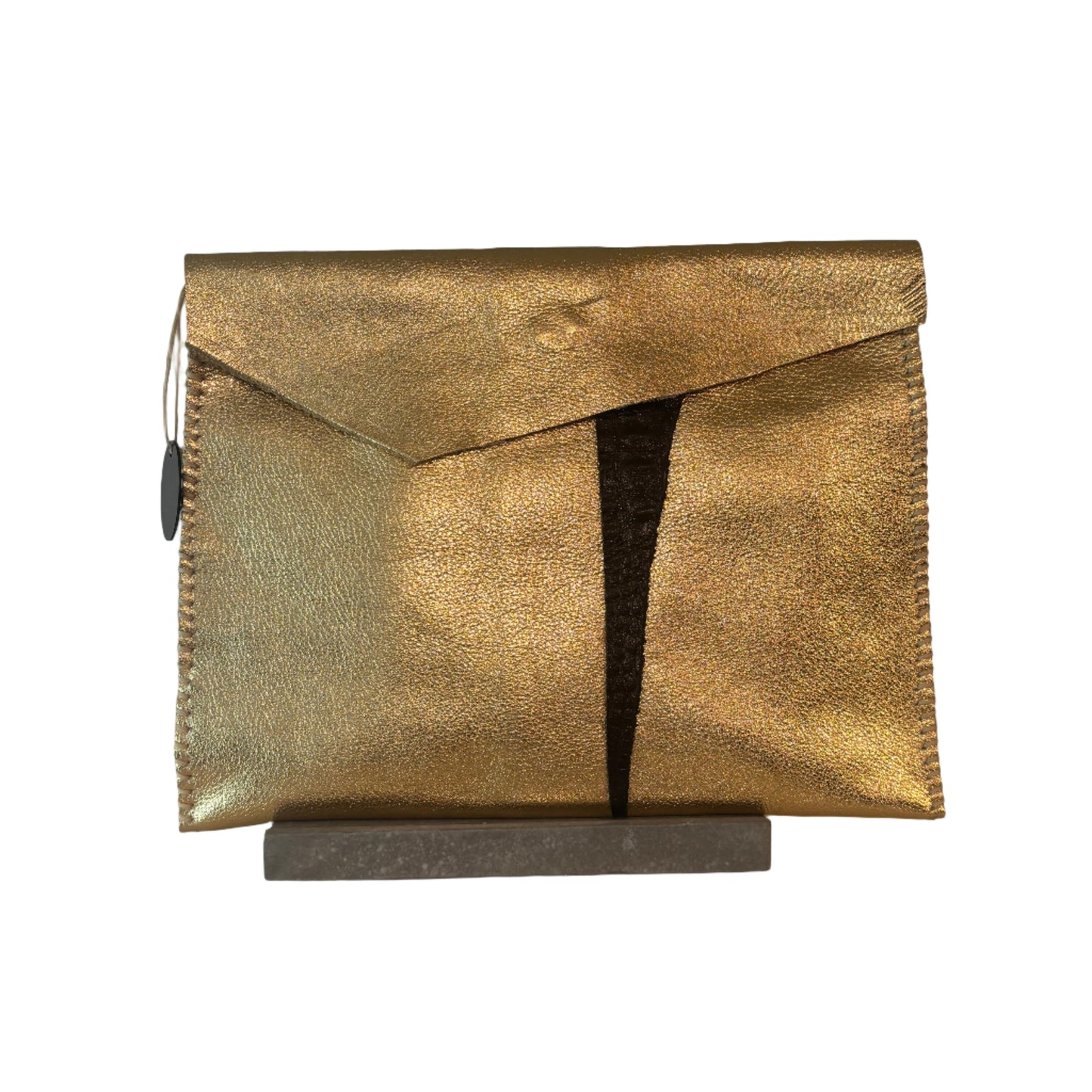 FL25 Leather Gold Printed 05 Clutch z