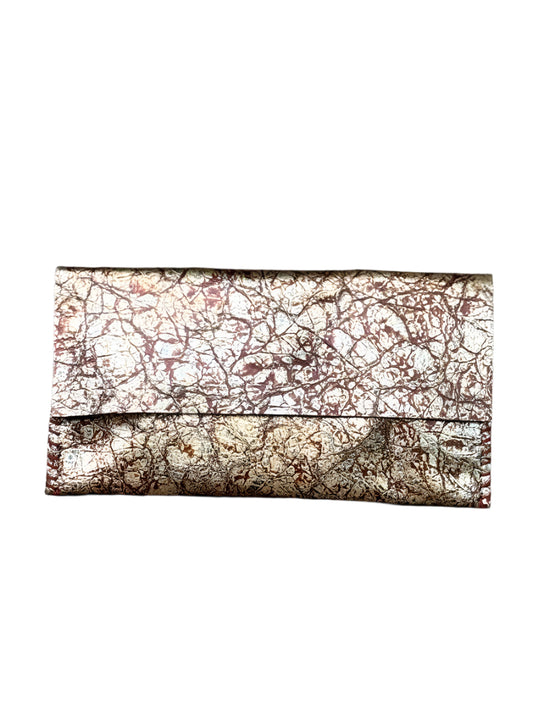 zWL24 Cowhide-Gold Brown 03 Clutch - Only Available Off-Line in Roma Store